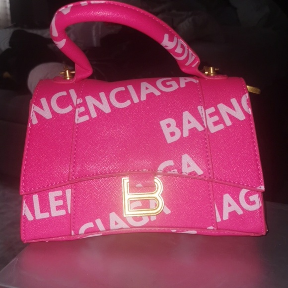 Balenciaga Handbags - Balenciaga Bold Pink Satchel